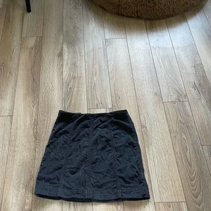 free people corduroy mini skirt